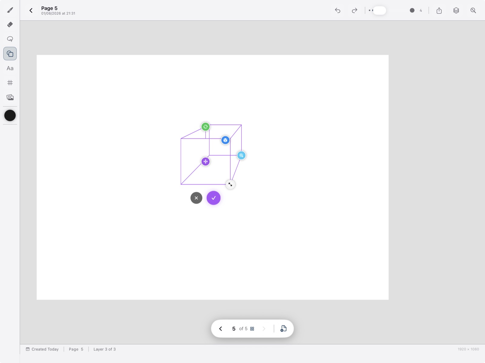 BlaezSketch shape assist placing clean geometry on a sketch page